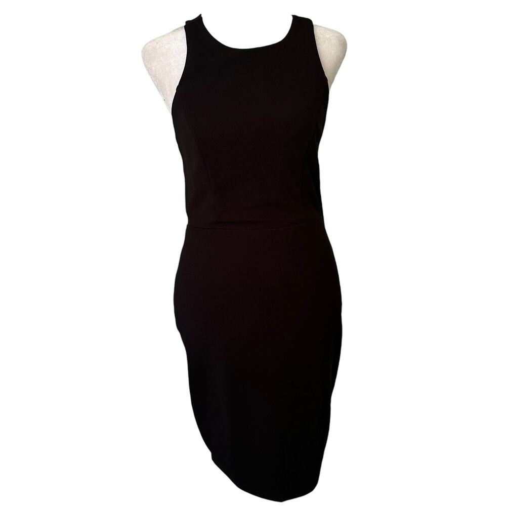 Lulu's black open-back sleeveless mini dress size S NWT